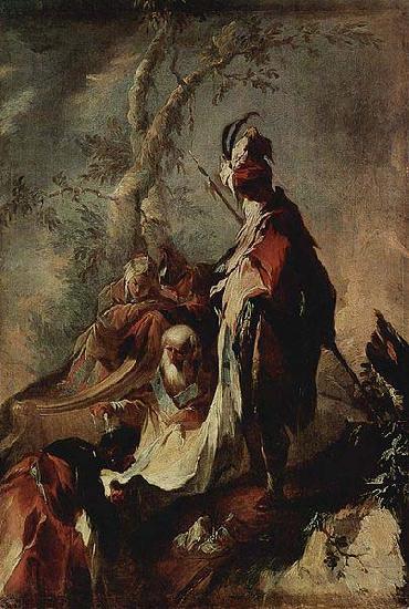 Franz Anton Maulbertsch Der Apostel Philippus tauft einen Eunuchen oil painting picture